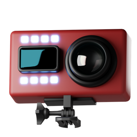 Action Camera  3D Icon