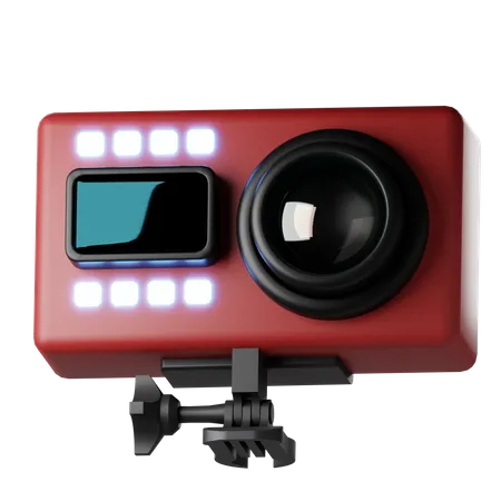 Action Camera  3D Icon