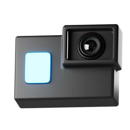 Action Camera  3D Icon