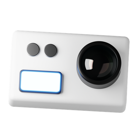 Action Camera  3D Icon