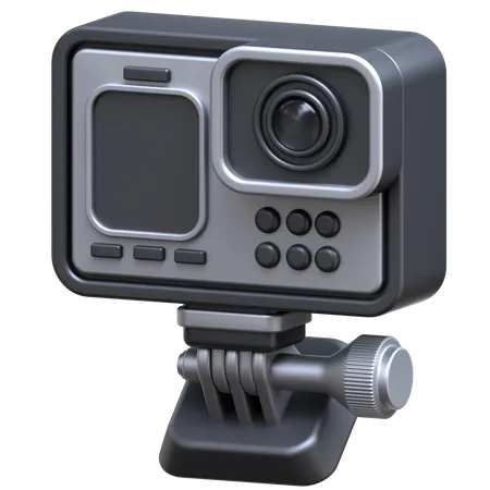 Action Camera  3D Icon