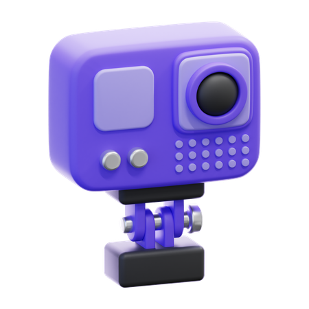 Action Camera  3D Icon