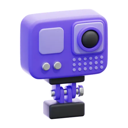 Action Camera  3D Icon