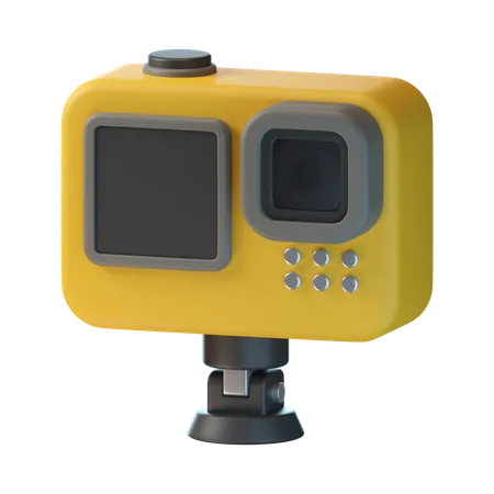 Action Camera  3D Icon