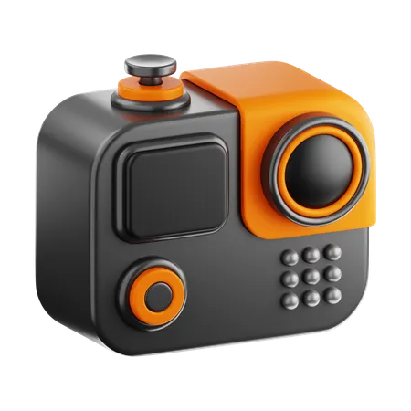 Action Camera  3D Icon