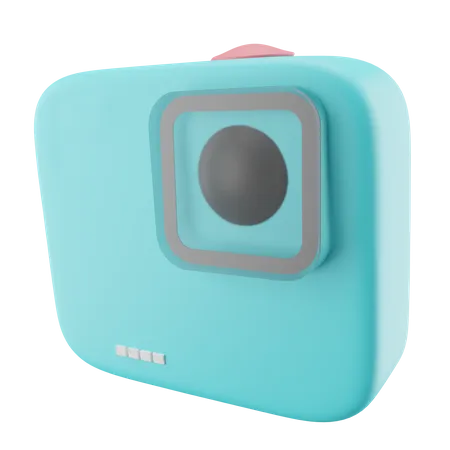 Action Camera  3D Icon