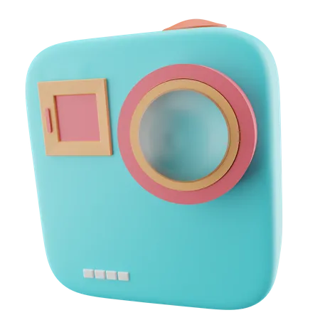 Action Camera  3D Icon