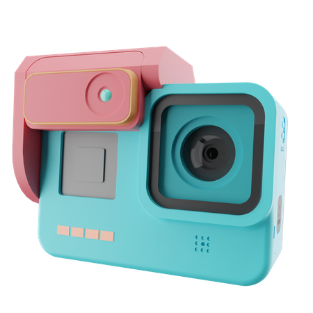 Action Camera  3D Icon