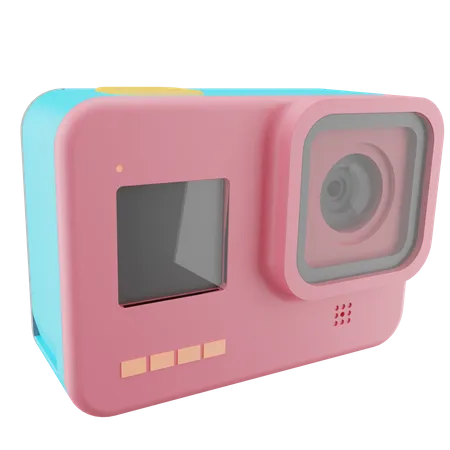 Action Camera  3D Icon