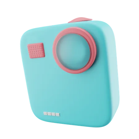 Action Camera  3D Icon