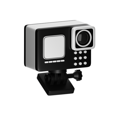 Action Camera  3D Icon