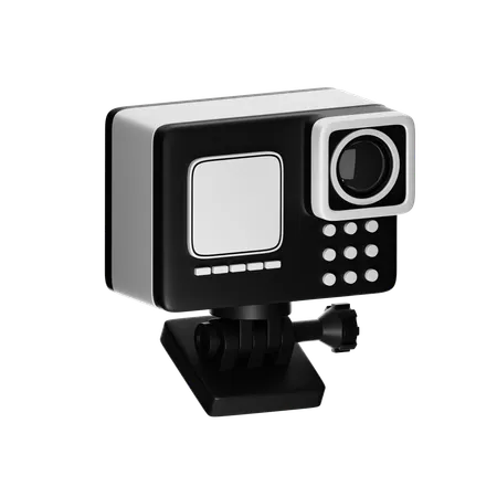 Action Camera  3D Icon