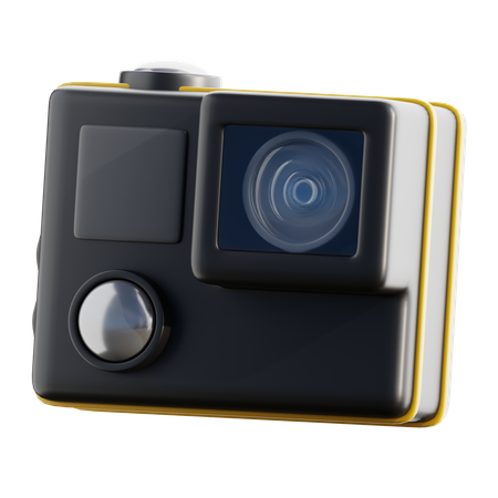 Action Camera  3D Icon