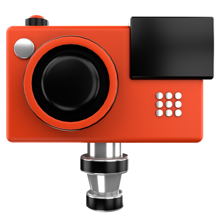 Action Camera  3D Icon