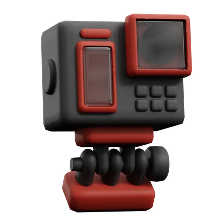 Action Camera  3D Icon