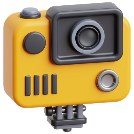 Action Camera  3D Icon