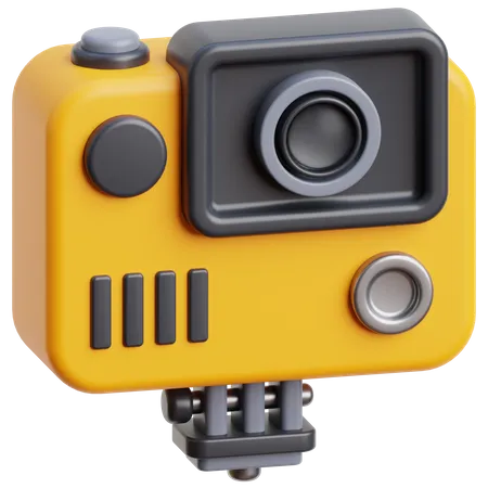 Action Camera  3D Icon