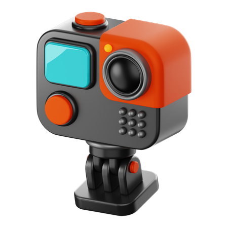 Action Camera  3D Icon