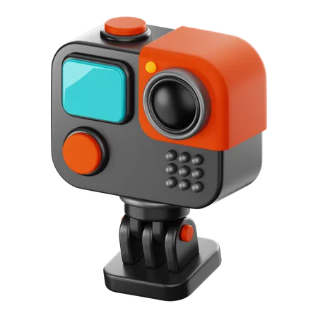 Action Camera  3D Icon