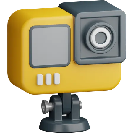 Action Camera  3D Icon