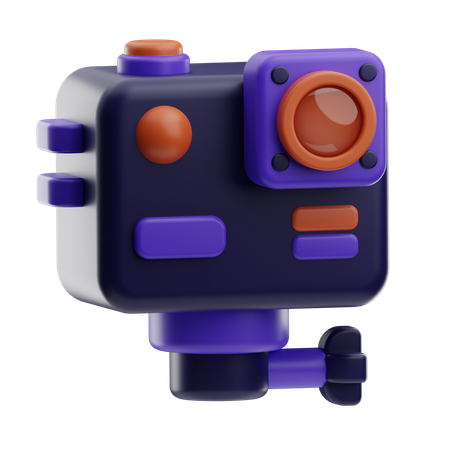 Action Camera  3D Icon