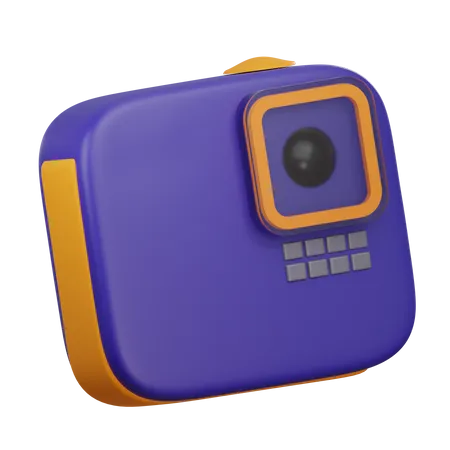 Action Camera  3D Icon