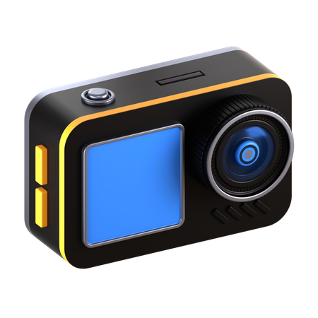 Action Camera  3D Icon