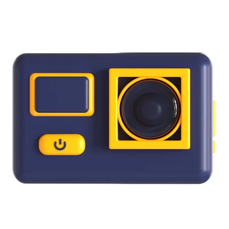 Action Camera  3D Icon