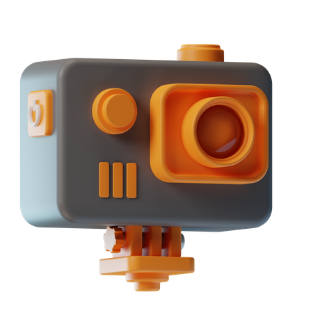 Action Camera  3D Icon