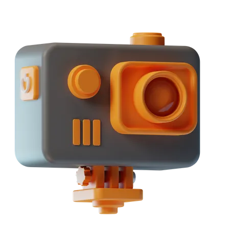 Action Camera  3D Icon