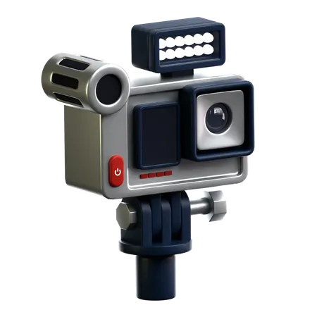 Action Camera  3D Icon