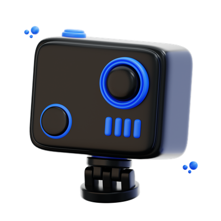 Action Camera  3D Icon