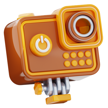 Action Camera  3D Icon