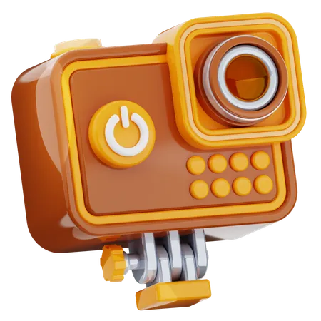 Action Camera  3D Icon