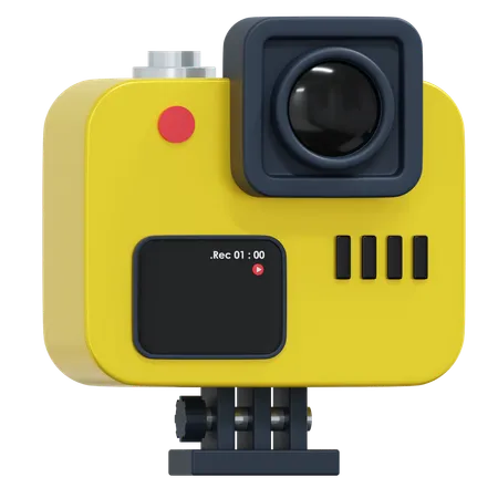 Action Camera  3D Icon