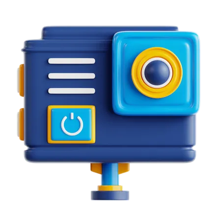 Action Camera  3D Icon