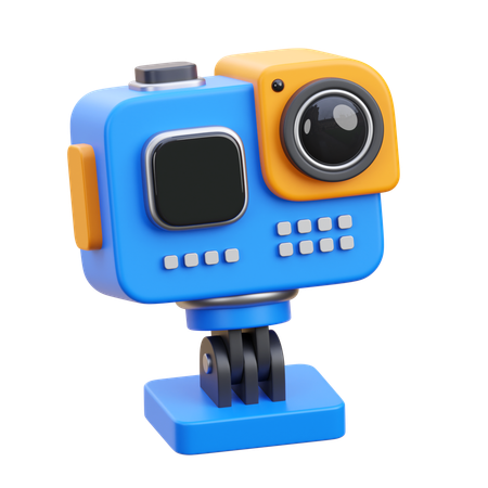 Action Camera  3D Icon