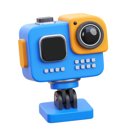 Action Camera  3D Icon