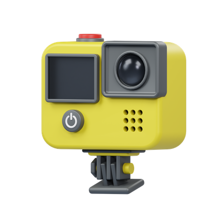 Action Camera  3D Icon