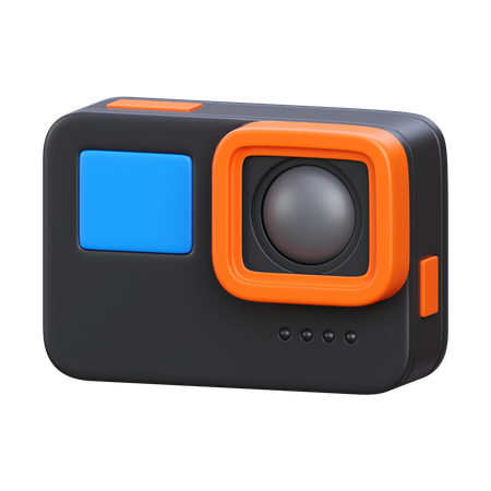 Action Camera  3D Icon