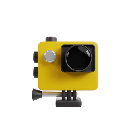 Action Camera  3D Icon