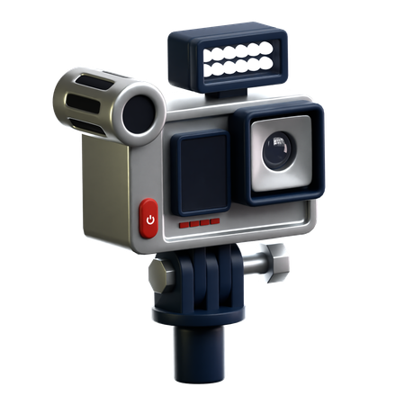 Action Camera  3D Icon