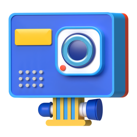 Action Camera  3D Icon
