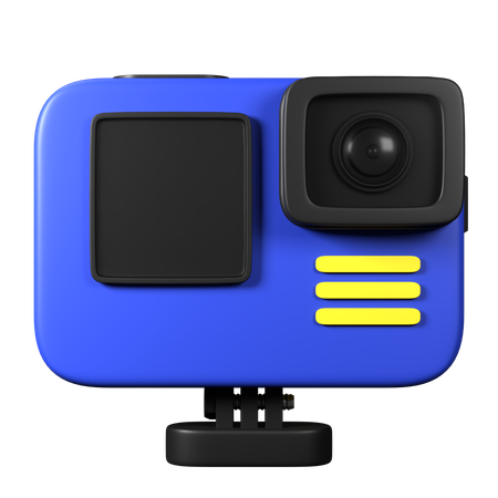 Action Camera  3D Icon