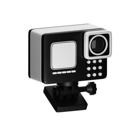 Action Camera  3D Icon