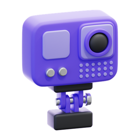 Action Camera  3D Icon