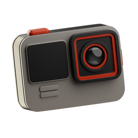 マウント付きアクションカメラ  3D Icon