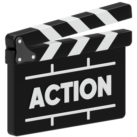 Action Clapping  3D Icon