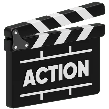 Action Clapping  3D Icon