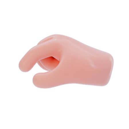 Action Hand Gesture  3D Icon